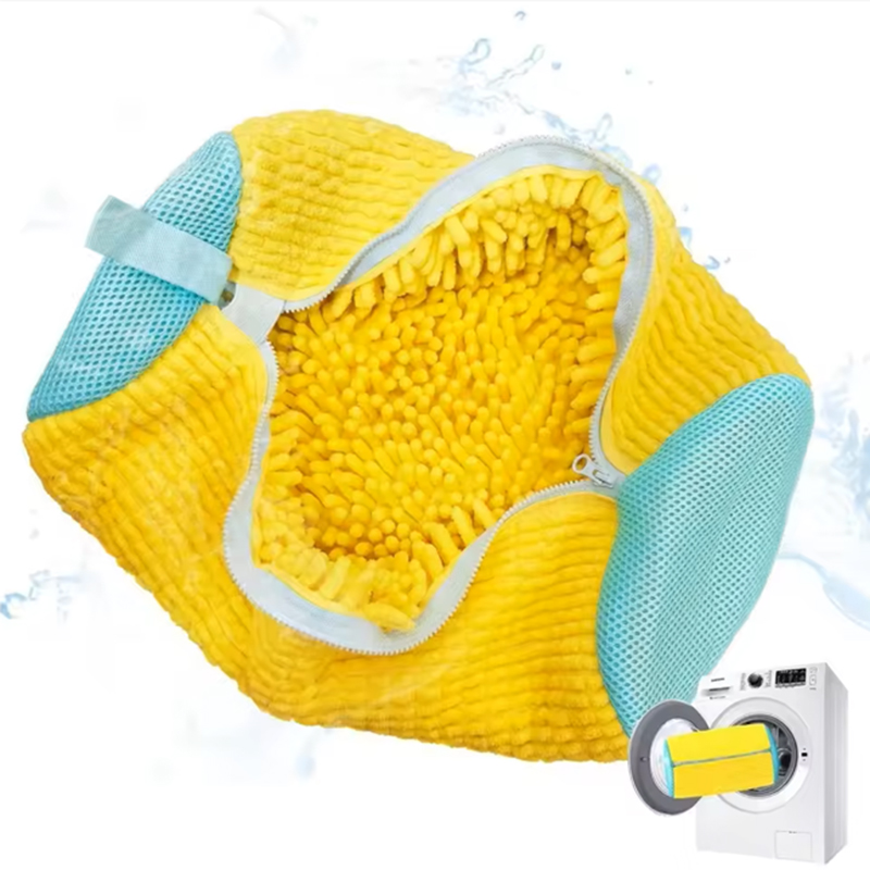 Sneaker Protector - ถุงซักรองเท้า SZKOY แบบใช้ซ้ำได้ สำหรับเครื่องซักผ้าและเครื่องอบผ้า ไม่ต้องซักด้วยมืออีกต่อไป ถุงป้องกันรองเท้าผ้าใบ