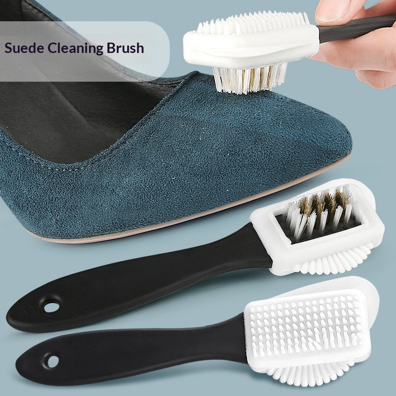 Shoe Cleaning Brush - 1/2 ชิ้น แปรงทำความสะอาดรองเท้ารูปตัว S แบบ 3