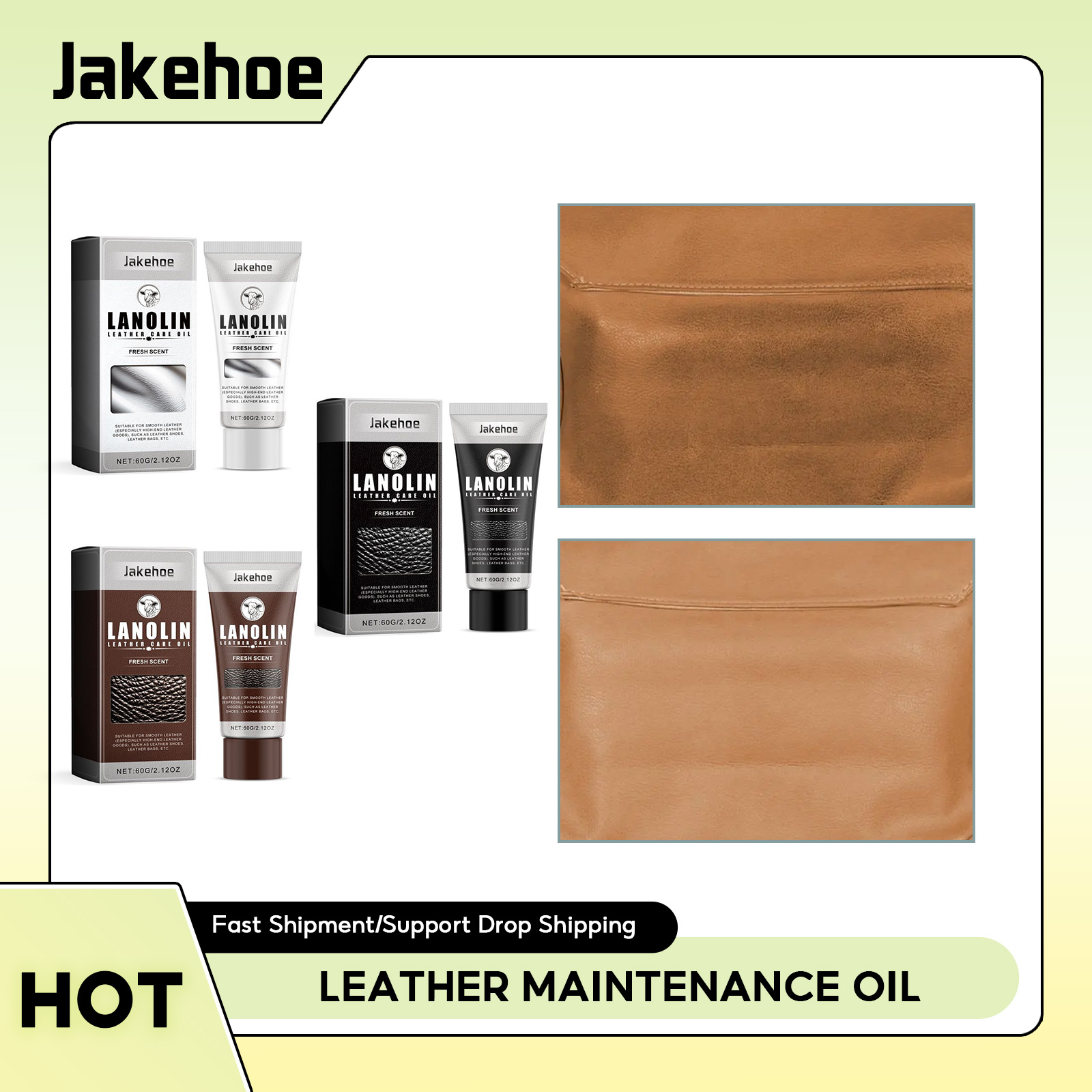 Leather Shoe Polish - การบำรุงรักษาหนังมันรองเท้าผ้าโซฟากระเป๋าที่นั่งหนังขัดรอยขีดข่วนกำจัดฝุ่นป้องกันการแตกร้าวหนัง Restorer วาง