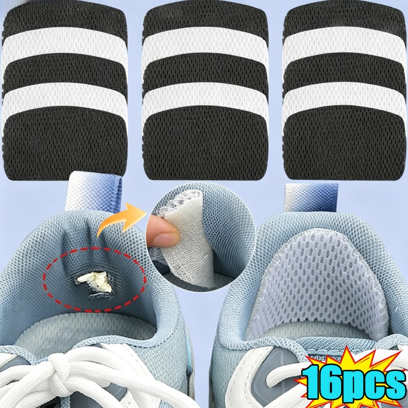 Sneaker Protector - สติ๊กเกอร์ซ่อมรองเท้าผ้าใบ แผ่นปิดส้นรองเท้าตาข่าย ป้องกันการสึกหรอ ซ่อมรู แผ่นแปะกาวในตัว แผ่นรองพื้นรองเท้า