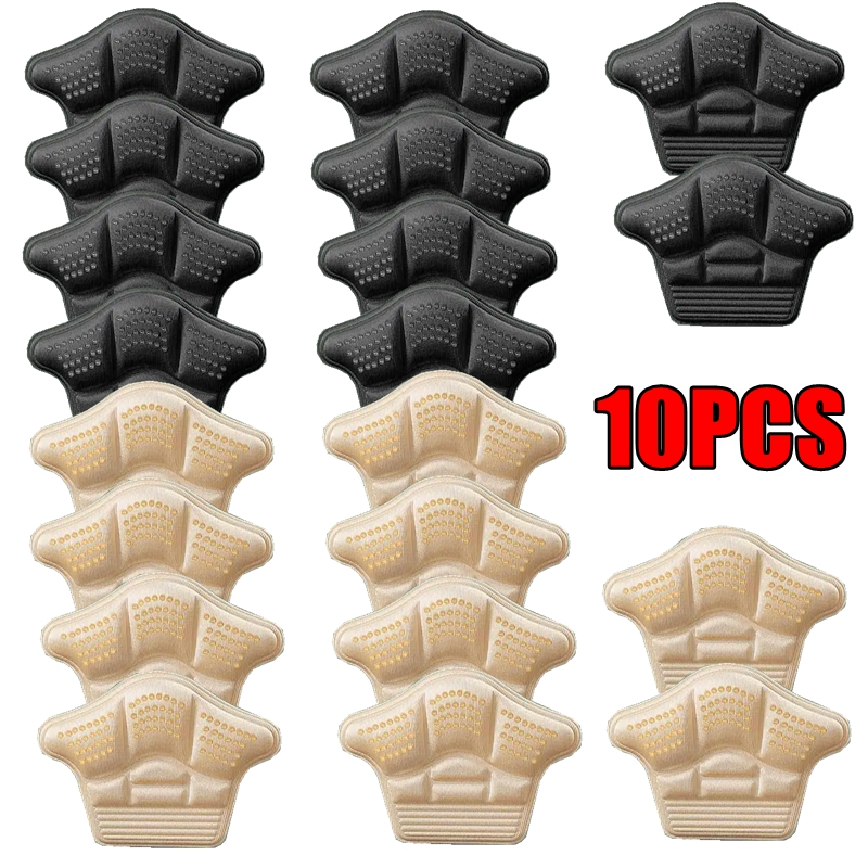 Sneaker Protector - 10 ชิ้นฟุตสําหรับรองเท้าผ้าใบป้องกันส้นสติกเกอร์ Comfort ซิลิคอนรองเท้าลื่น Pads เท้า