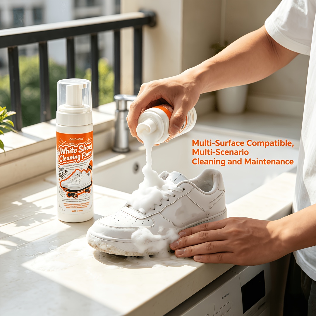 โฟมทำความสะอาดรองเท้าสีขาวแบบพ - Sneaker Cleaner บทวิจารณ์และราคา