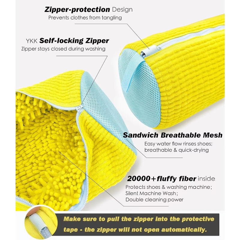 ถุงซักรองเท้า ตาข่ายโพลีเอสเตอ - Sneaker Protector บทวิจารณ์และราคา