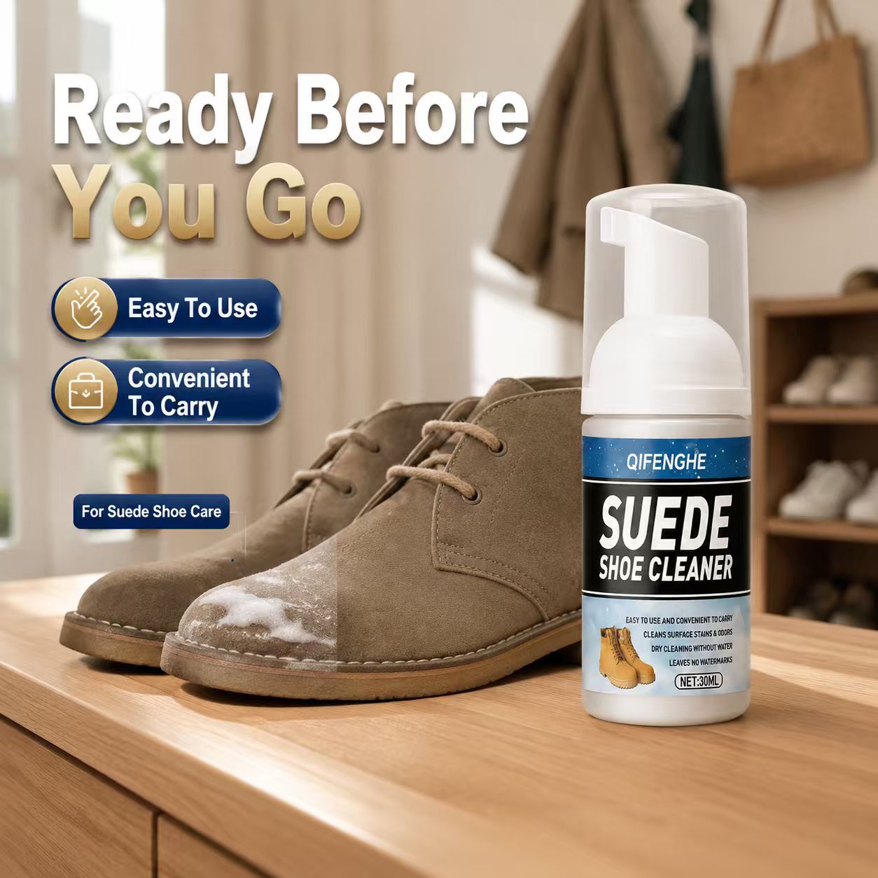โฟมทำความสะอาดรองเท้าหนังกลับ  - Sneaker Cleaner บทวิจารณ์และราคา