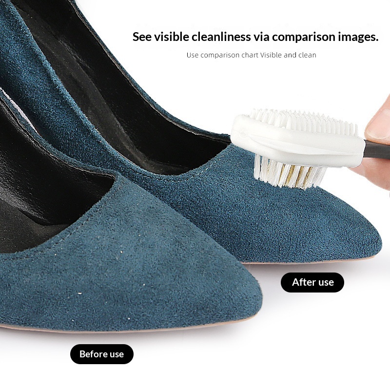 1/2 ชิ้น แปรงทำความสะอาดรองเท้ - Shoe Cleaning Brush บทวิจารณ์และราคา