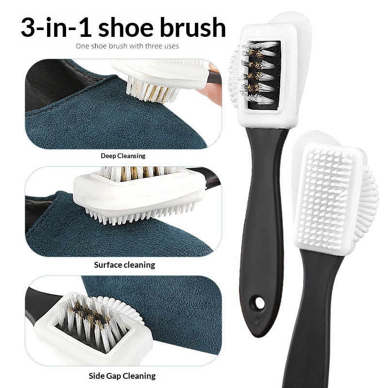 1/2 ชิ้น แปรงทำความสะอาดรองเท้ - Shoe Cleaning Brush บทวิจารณ์และราคา