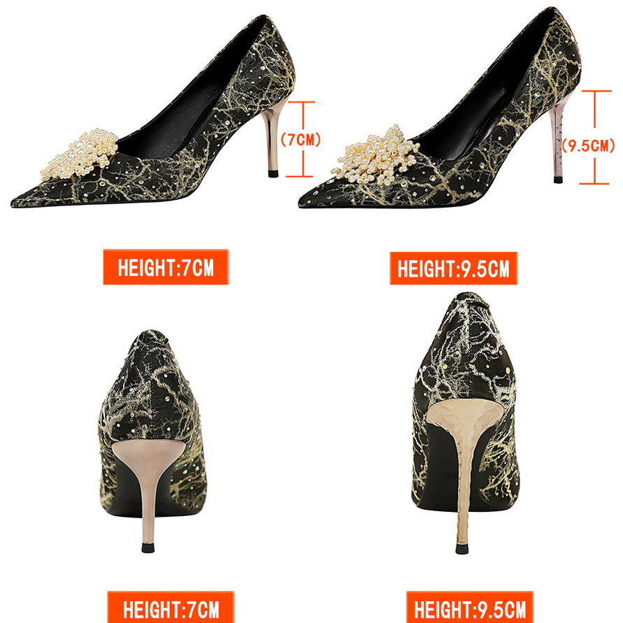 รองเท้าส้นสูง BIGTREE ประดับมุ - Shoe Tree บทวิจารณ์และราคา