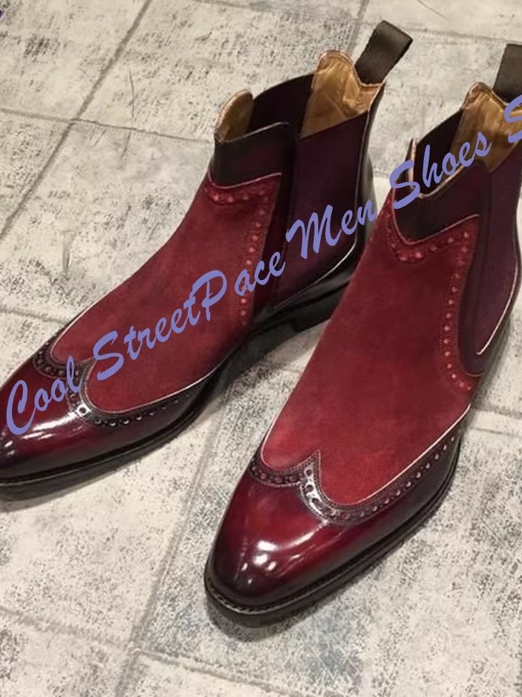 รองเท้าบูทเชลซีผู้ชายสไตล์วินเ - Leather Shoe Polish บทวิจารณ์และราคา