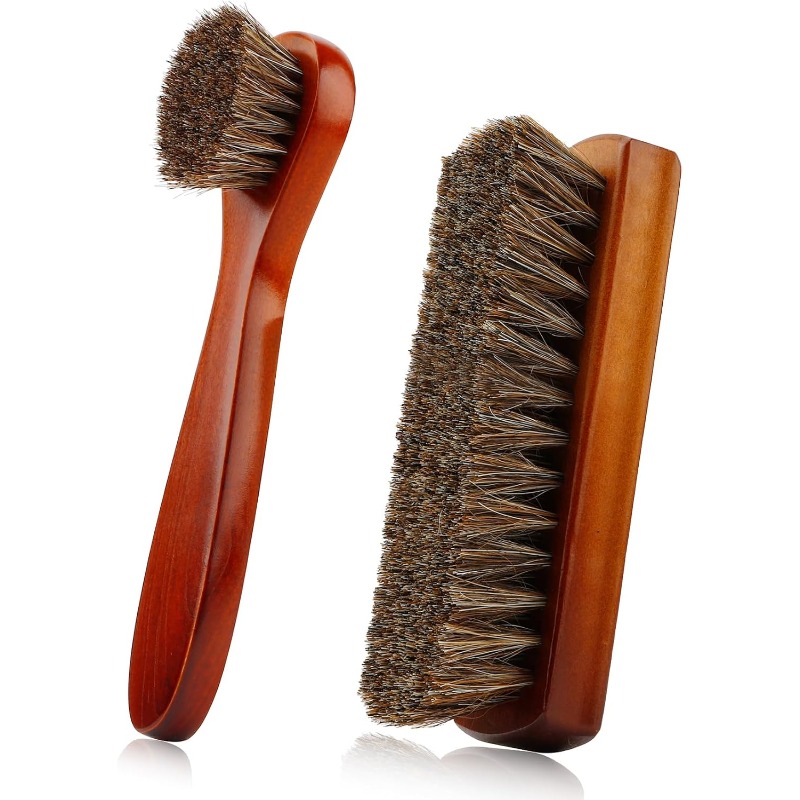 ใหม่! แปรงขนหางม้าคุณภาพสูง 2  - Shoe Cleaning Brush บทวิจารณ์และราคา