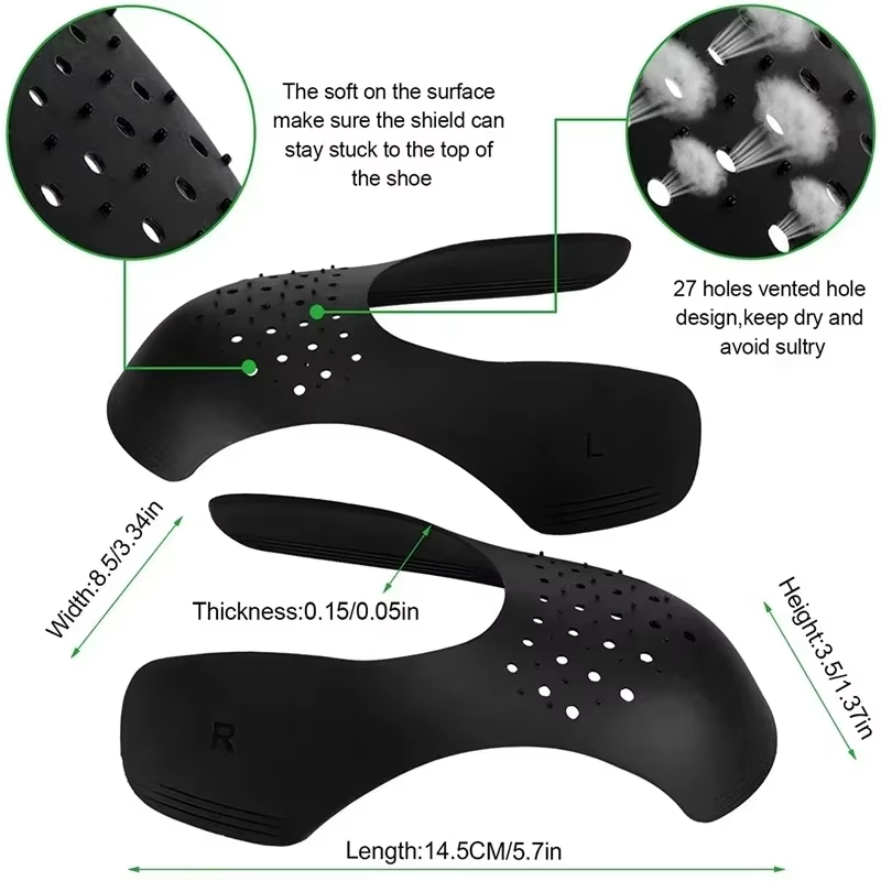 ตัวป้องกันรอยยับสำหรับรองเท้าผ - Sneaker Protector บทวิจารณ์และราคา