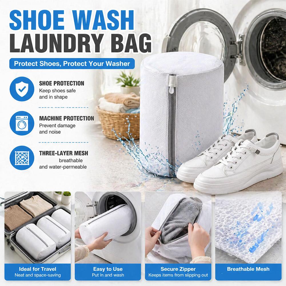 ถุงซักผ้าแบบพกพาสำหรับเครื่องซ - Sneaker Cleaner บทวิจารณ์และราคา