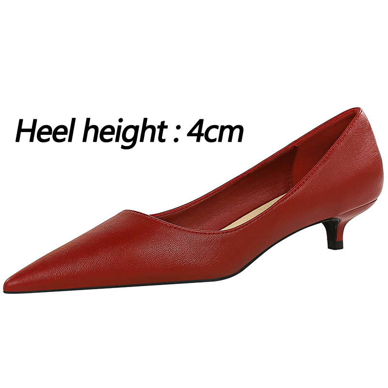 รองเท้าส้นสูงหัวแหลมแบบแฟชั่น  - Shoe Tree บทวิจารณ์และราคา